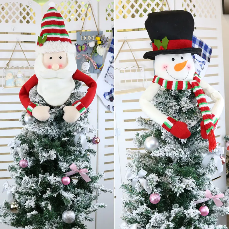 Christmas Home Room Decoration Decorations With Hat For Christmas Fairylandtree Santa Poseable Supplies