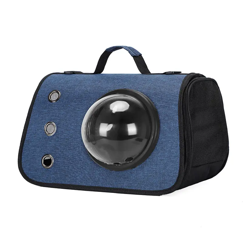 Cat Carrier Bag With Window Transparent Breathable Pet Handbag Space Capsule Foldable Breathable Pets Travel Bags