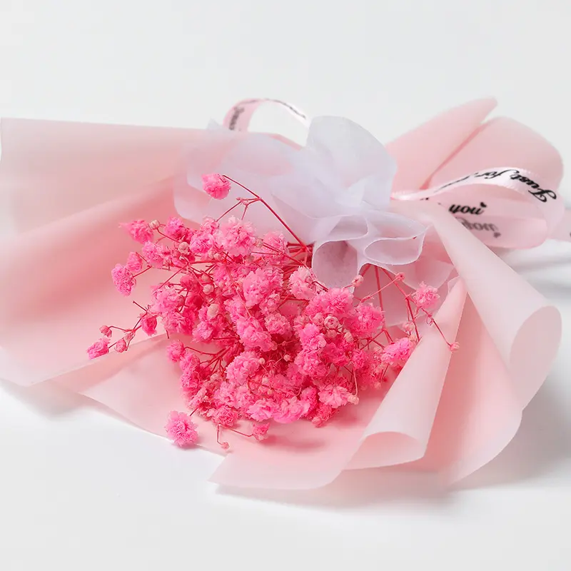 Ins Mini Dried Flower Bouquet Dried Flowers Starry Sky Decoration Mother's Day Gift Flower Decoration Gift Dried Flower Gift Box