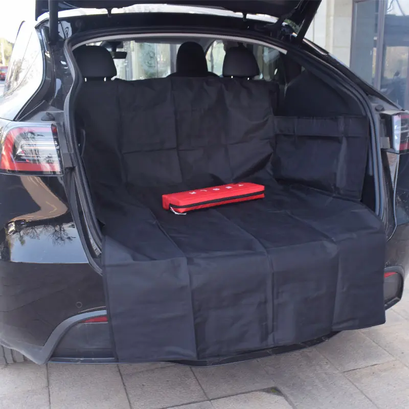 Universal Car Boot Liner Protector Mat Waterproof And Nonslip Tear-Resistant, Anti-Scratch For Small Trucks Suvs And Pet Owners
