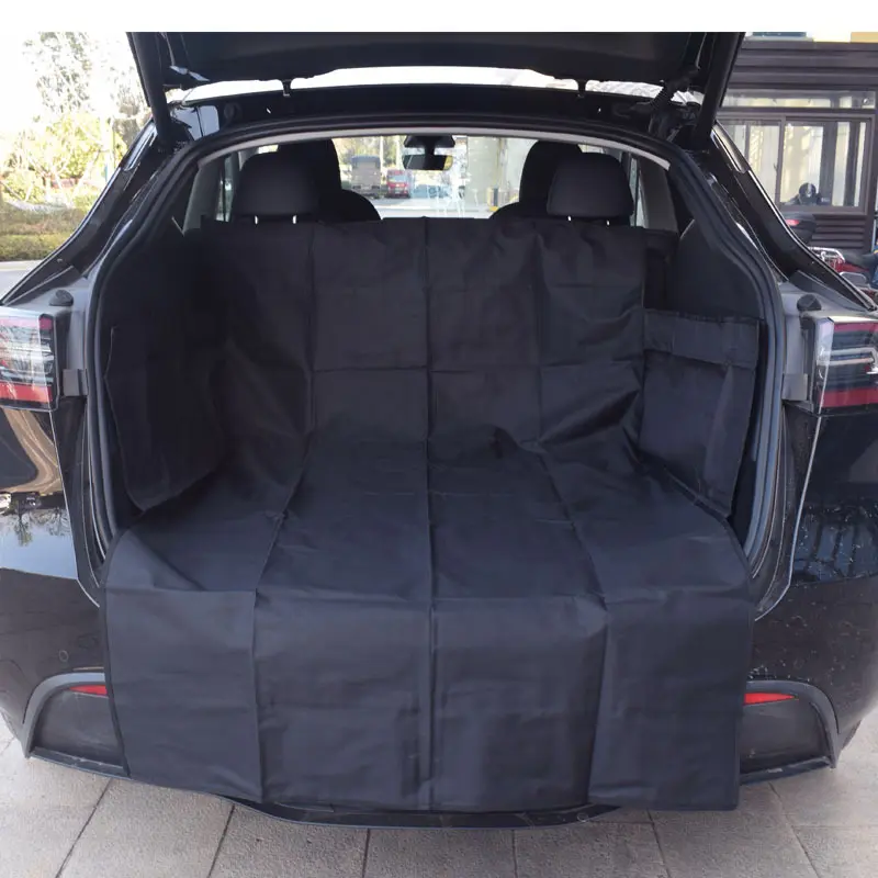 Universal Car Boot Liner Protector Mat Waterproof And Nonslip Tear-Resistant, Anti-Scratch For Small Trucks Suvs And Pet Owners