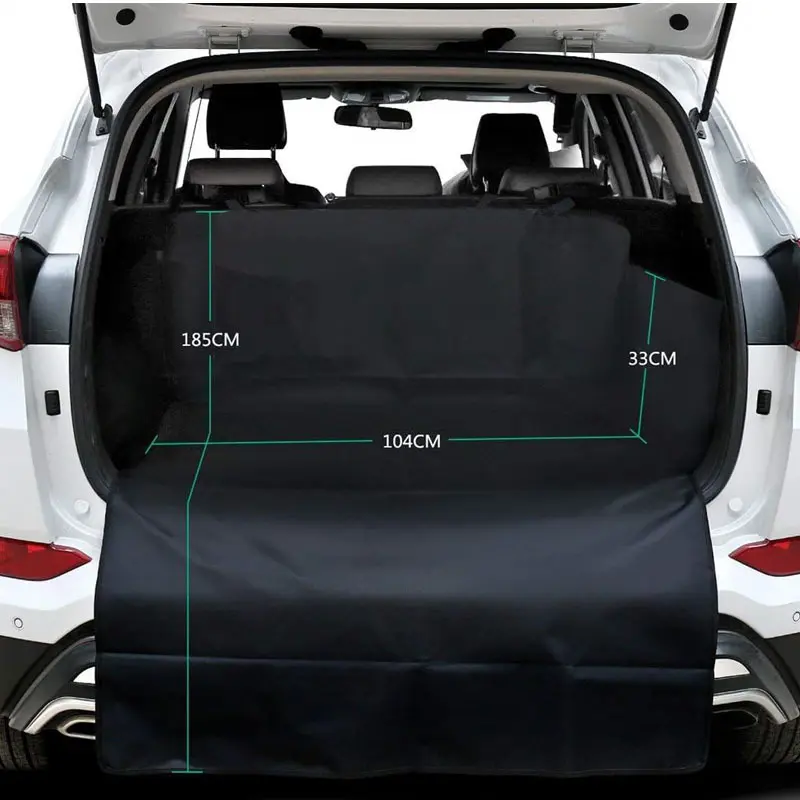 Universal Car Boot Liner Protector Mat Waterproof And Nonslip Tear-Resistant, Anti-Scratch For Small Trucks Suvs And Pet Owners