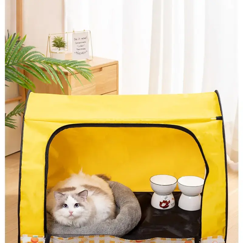 Portable Foldable Pet Playpen Cat Delivery Room for Pet Birthing Center Crates Kennel Outdoor Indoor Cat Playpen Travel Camping