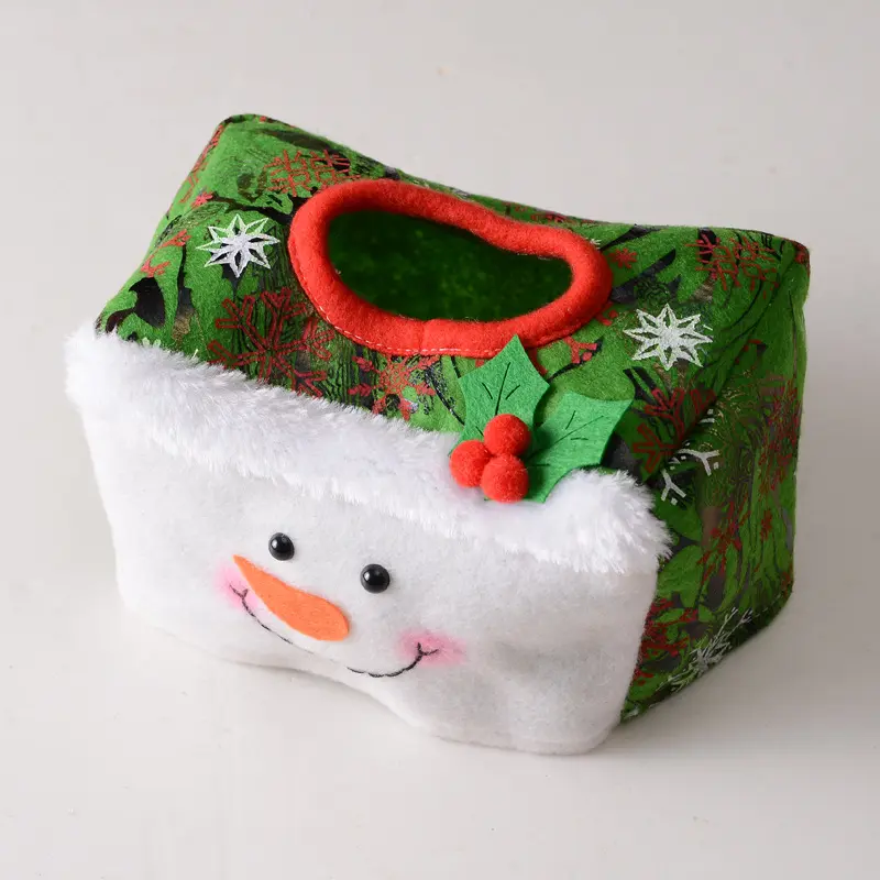 Santa Claus Desktop Decor Home Decor Festive Trendy Exquisite Perfect For Christmas Santa Claus Tissue Paper Set Christmas Party