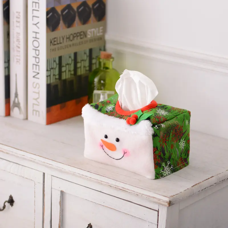 Santa Claus Desktop Decor Home Decor Festive Trendy Exquisite Perfect For Christmas Santa Claus Tissue Paper Set Christmas Party