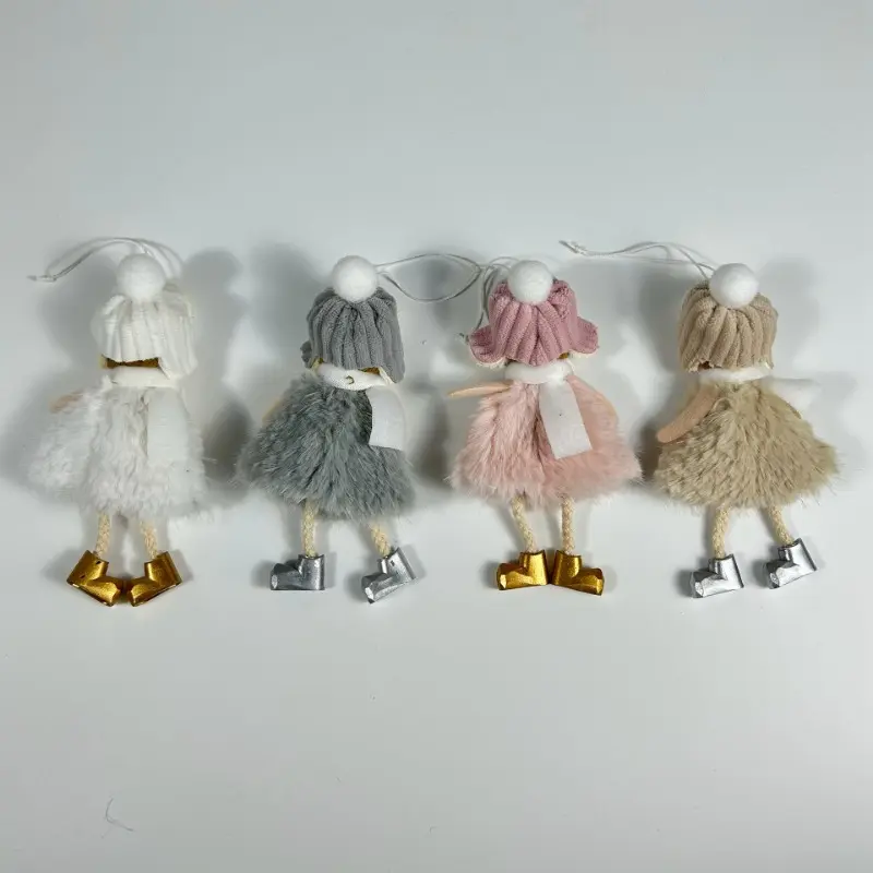 Christmas Elf Boy Doll Children's Gift Christmas Tree Decoration Plush Angel Pendant Christmas Decoration Home Decoration