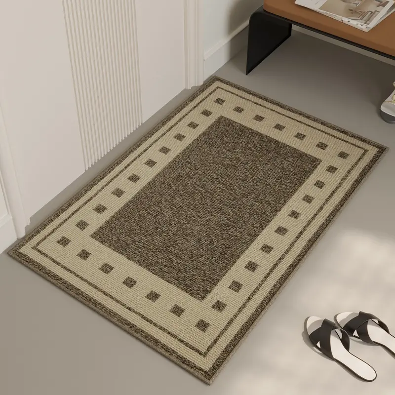 Modern Minimalist Wind Circle Entrance Door Mat Entrance Door Foot Mat Entrance Door and High-end Anti Fouling Carpet Floor Mat