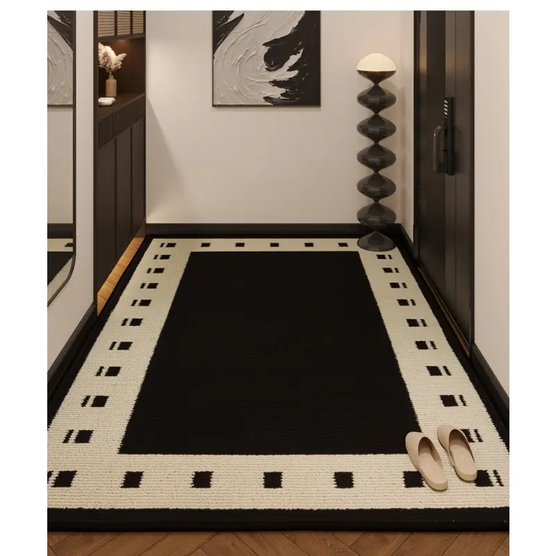 Modern Minimalist Wind Circle Entrance Door Mat Entrance Door Foot Mat Entrance Door and High-end Anti Fouling Carpet Floor Mat