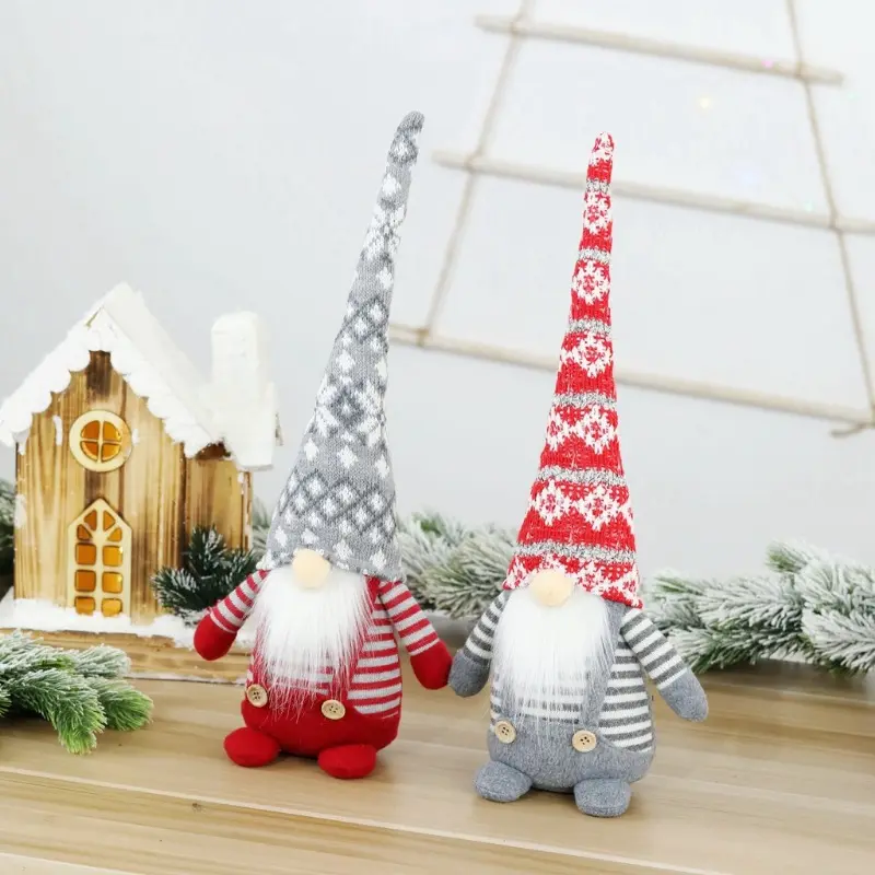 Gifts for Children Faceless Old Man Home Decoration Christmas Trees Decorations Christmas Ornament Plush Doll Gnome Ornament
