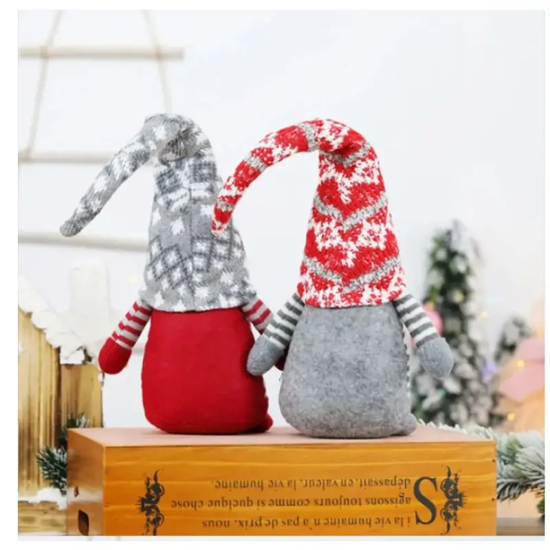 Gifts for Children Faceless Old Man Home Decoration Christmas Trees Decorations Christmas Ornament Plush Doll Gnome Ornament