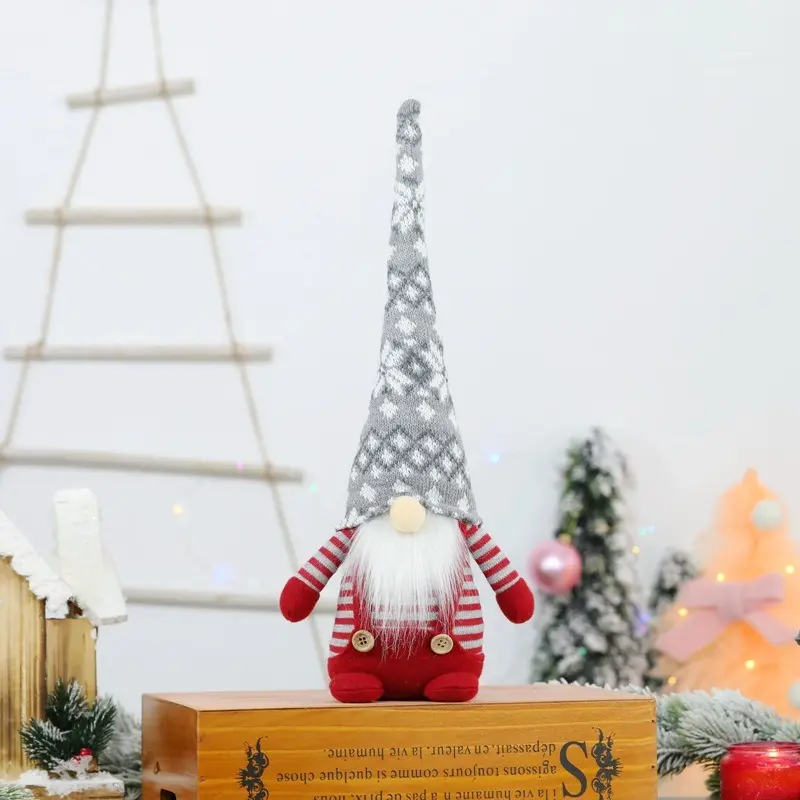 Gifts for Children Faceless Old Man Home Decoration Christmas Trees Decorations Christmas Ornament Plush Doll Gnome Ornament