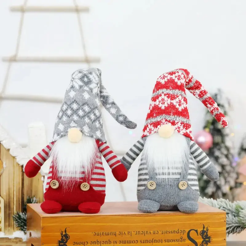 Gifts for Children Faceless Old Man Home Decoration Christmas Trees Decorations Christmas Ornament Plush Doll Gnome Ornament