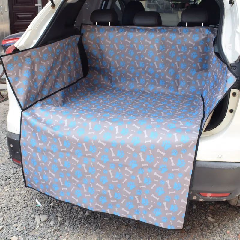Pet Carriers Dog Car Seat Cover Trunk Mat Cover Protector Carrying For Cats Dogs Transportin SUV Trunk Special Pet Mat
