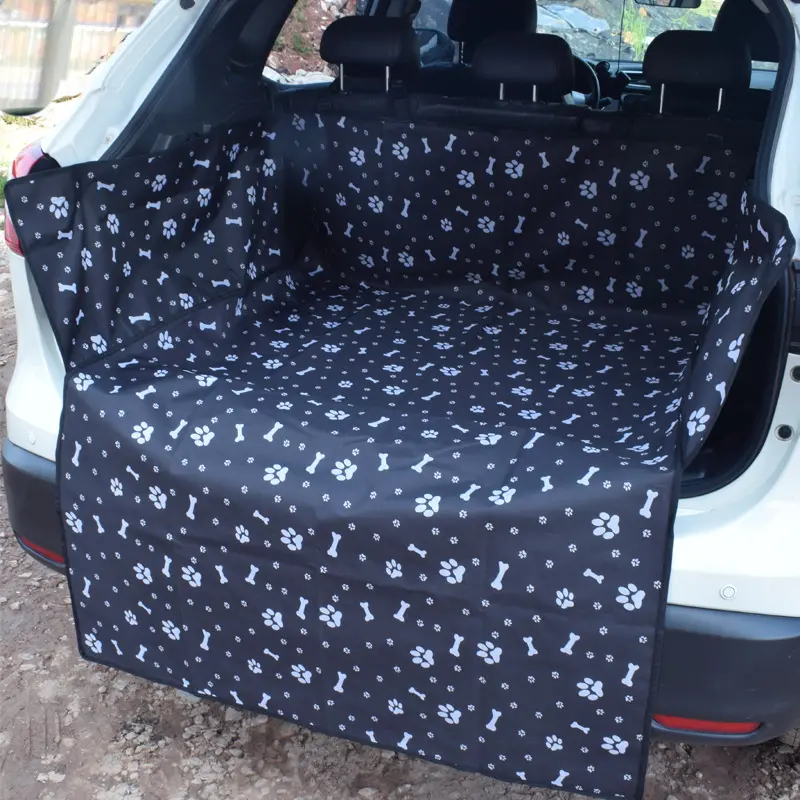 Pet Carriers Dog Car Seat Cover Trunk Mat Cover Protector Carrying For Cats Dogs Transportin SUV Trunk Special Pet Mat