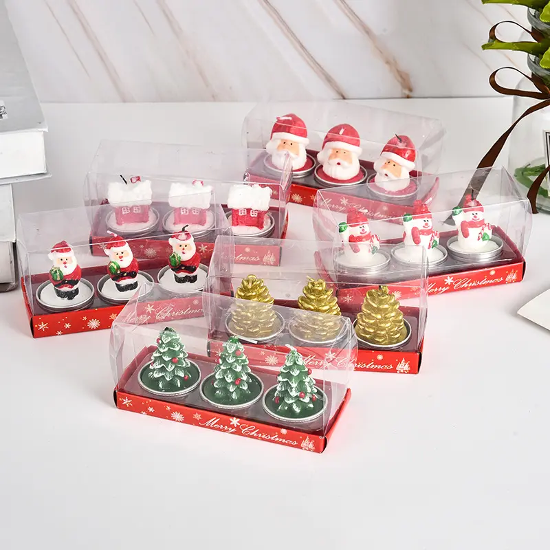 Christmas Craft Gifts Candles Painted Decorations Christmas Gifts Valentine's Day Confession Proposal Props Will Not Fall