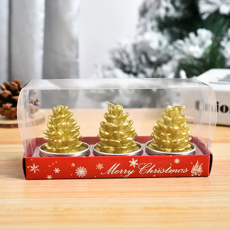 Christmas Craft Gifts Candles Painted Decorations Christmas Gifts Valentine's Day Confession Proposal Props Will Not Fall