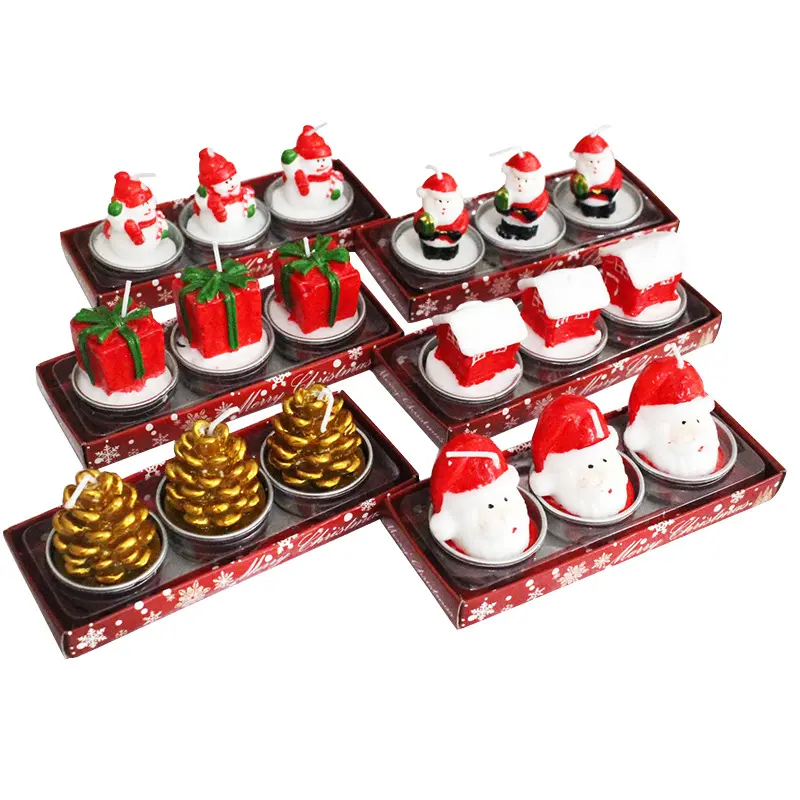 Christmas Craft Gifts Candles Painted Decorations Christmas Gifts Valentine's Day Confession Proposal Props Will Not Fall