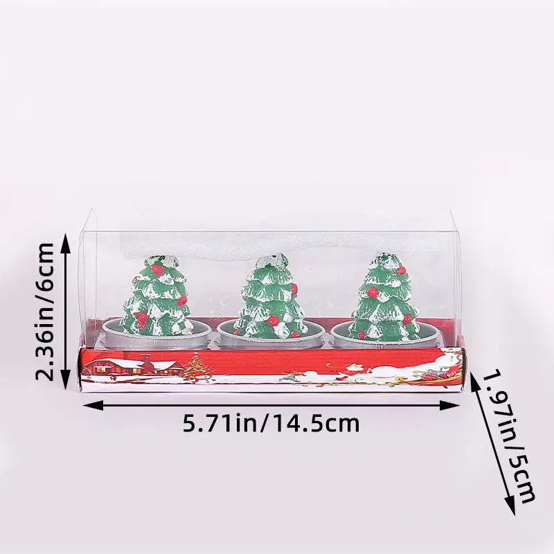 Christmas Craft Gifts Candles Painted Decorations Christmas Gifts Valentine's Day Confession Proposal Props Will Not Fall