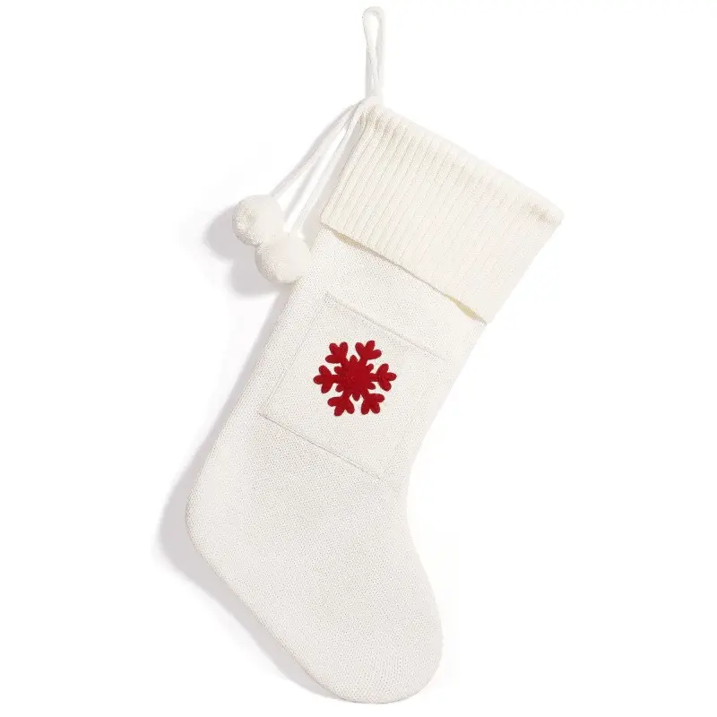 Christmas Alphabet Knitting Socks Christmas Tree Ornaments Christmas Decorations For Home 2024 Noel New Year 2025 Xmas Gift