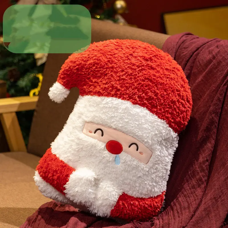 Christmas Tree Pillow Sofa Christmas Santa Claus Decoration Doll Doll Cushion Float Window Pillow Party Supplies