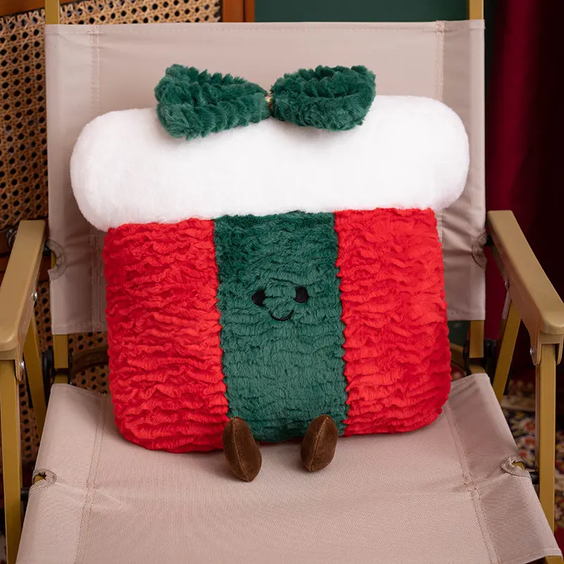 Christmas Tree Pillow Sofa Christmas Santa Claus Decoration Doll Doll Cushion Float Window Pillow Party Supplies
