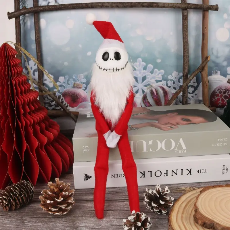Christmas Cute Elf Doll Plush Leg Doll Pendant Christmas Tree Ornament Gift New Year Gifts Xmas Party Decor for Home 2024pattern