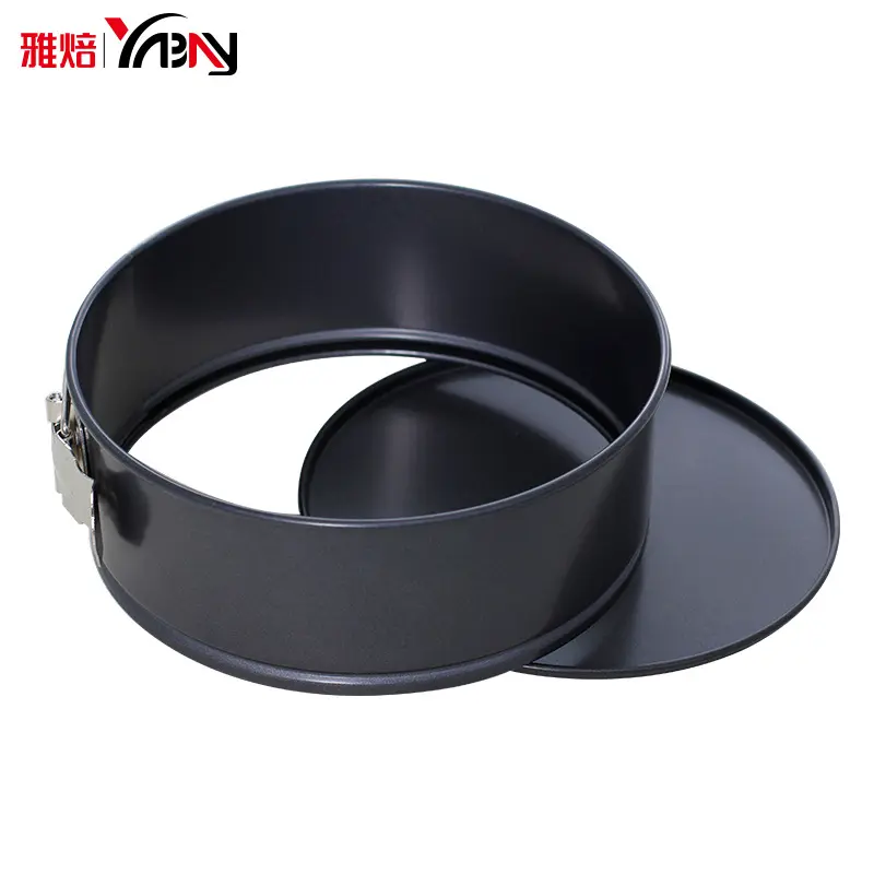 4/6/8 inches Non-Stick Metal Bake Mould Round Cake Pan Bakeware Removable Bottom Kitchen Accessories Carbon Steel Cakes Molds