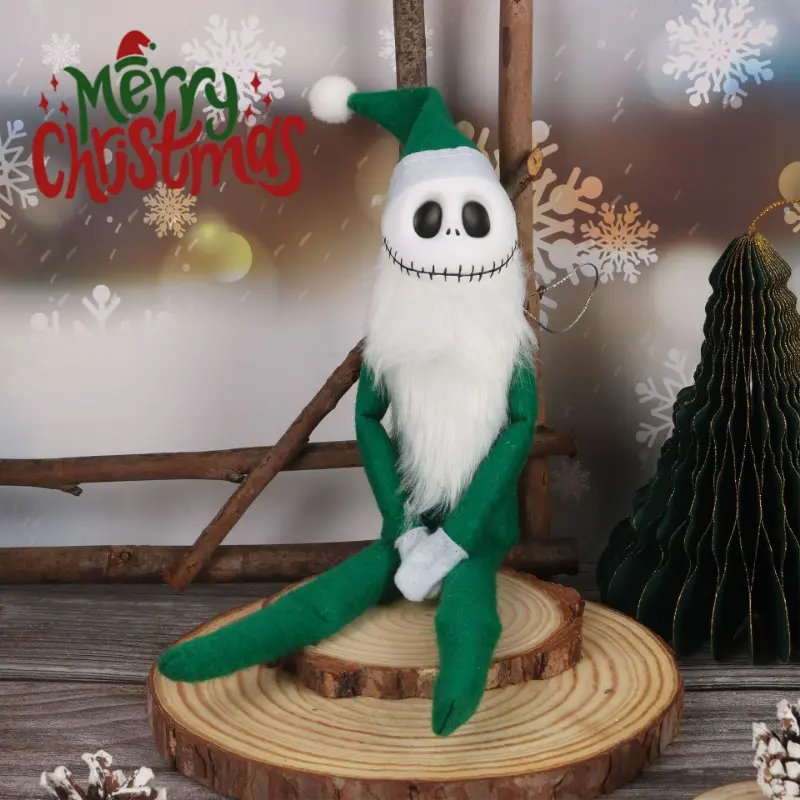 Christmas Cute Elf Doll Plush Leg Doll Pendant Christmas Tree Ornament Gift New Year Gifts Xmas Party Decor for Home 2024pattern