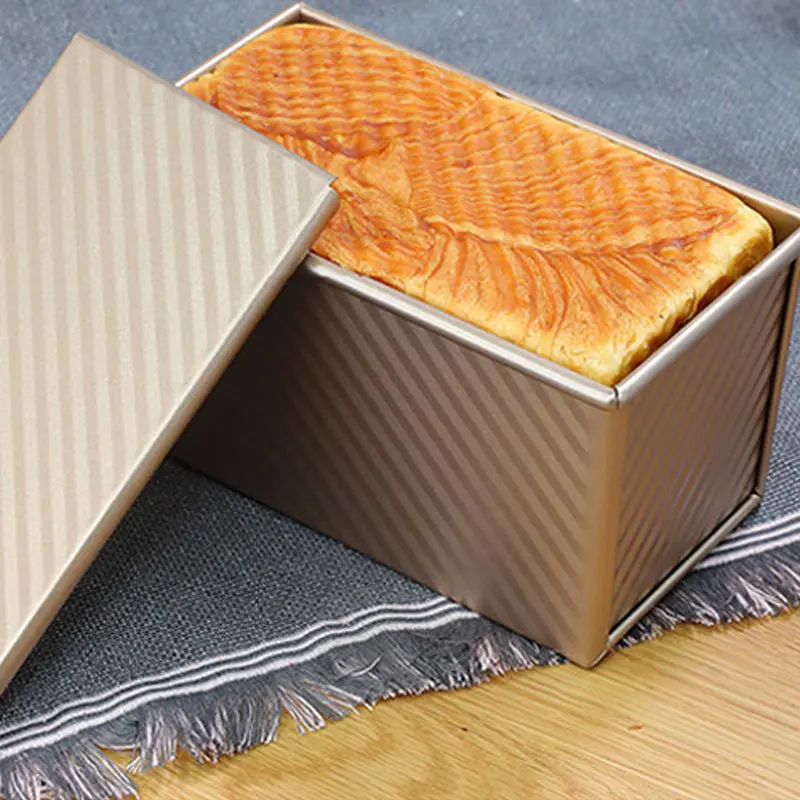 Thicken Carbon Steel Golden Baking Tray Nonstick Square Oven Cake Bread Pastry Pans Biscuits Bakeware Mold Kitchen Cooking Tools