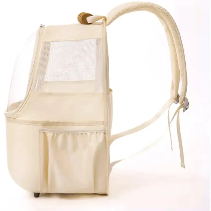 Large Capacity Outdoor Backpack for Pets Portable Transparent Cat Dog Small Dog Rabbit Pet Backpack Currency Breathable