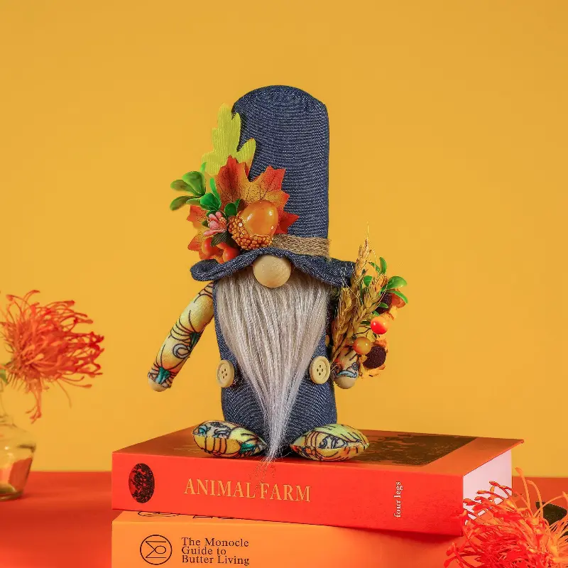 Sunflower Gnome Standing Fall Gnome Butterfly Gnome With Sunflower Spring Gnome For Desktop Living Room Bedroom Farmhouse