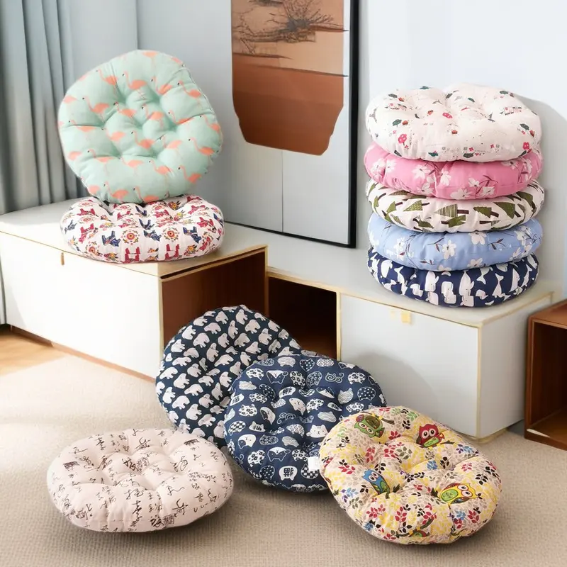 1PC Round Cushion Office Chair Sofa Cushion Tatami Circular Decoration Seat Cushion Chair Cushions Wholesale