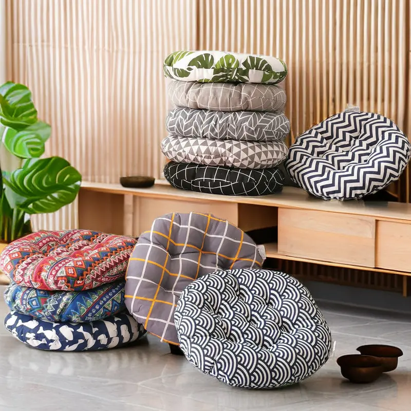 1PC Round Cushion Office Chair Sofa Cushion Tatami Circular Decoration Seat Cushion Chair Cushions Wholesale