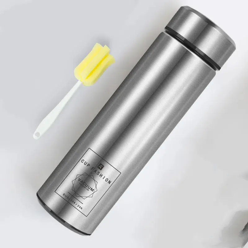 Stainless Steel Thermos Cup Smart Display Vacuum Water Cup for Men and Women Students High Value Office Cup Vacuum Flasks