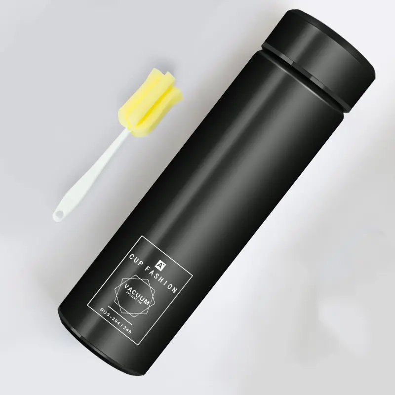 Stainless Steel Thermos Cup Smart Display Vacuum Water Cup for Men and Women Students High Value Office Cup Vacuum Flasks