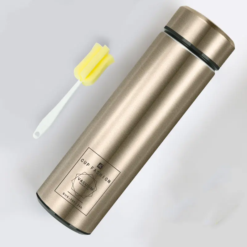 Stainless Steel Thermos Cup Smart Display Vacuum Water Cup for Men and Women Students High Value Office Cup Vacuum Flasks