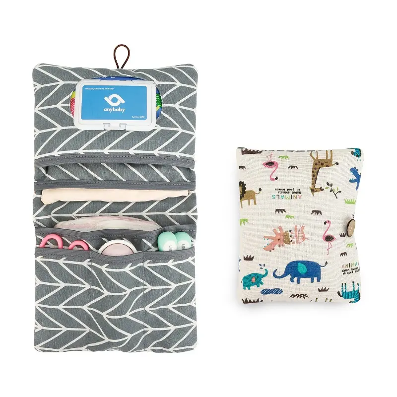 Baby Bag Organizer Portable Baby Wash Bag Go Out Stroller Mini Diaper Bag Pouches Travel Gear Foldable Newborn Baby Articles
