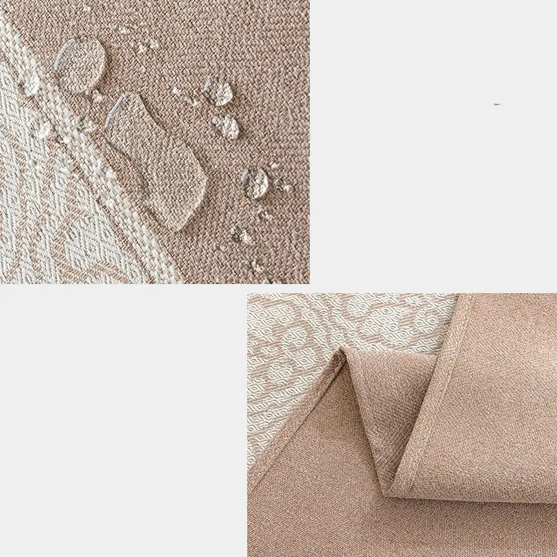 2024 Waterproof Anti Oil Dining Table Tablecloth Thickened Tea Table Towel High Weight Modern and Simple Cotton and Linen