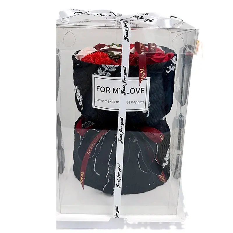 Valentine's Day Fragrance Soap Flower Bouquet Gift Box Eternal Rose Protection Flowers Opening Birthday Proposal Gift