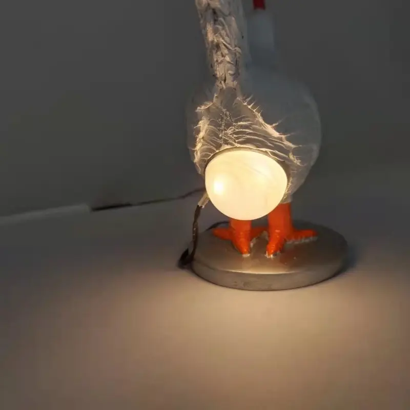 Decorative Night Lights Simulated Animal Funny Easter Home Decor Party Carnival Chicken Lamp Chick Night Light Ornaments
