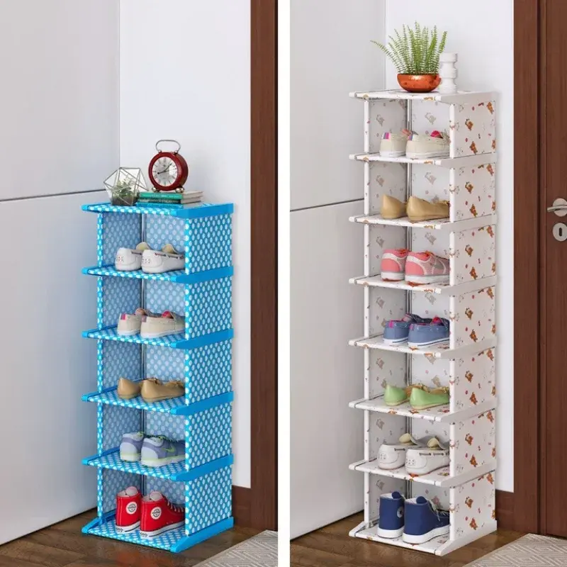 Simple Dustproof Shoe Rack Multi-layer Simple Shoe Rack Entryway Space-saving Shoe Organizer Entryway Shoe Organizer Rack