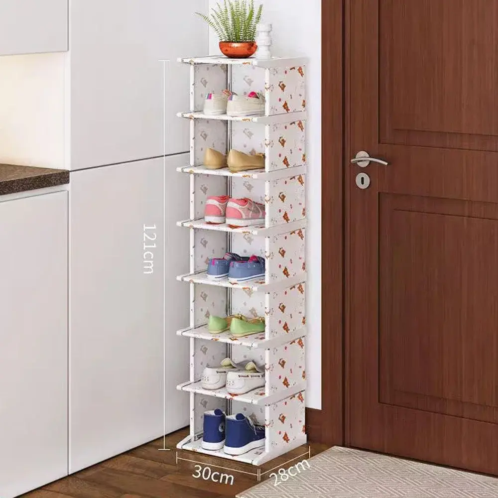 Simple Dustproof Shoe Rack Multi-layer Simple Shoe Rack Entryway Space-saving Shoe Organizer Entryway Shoe Organizer Rack