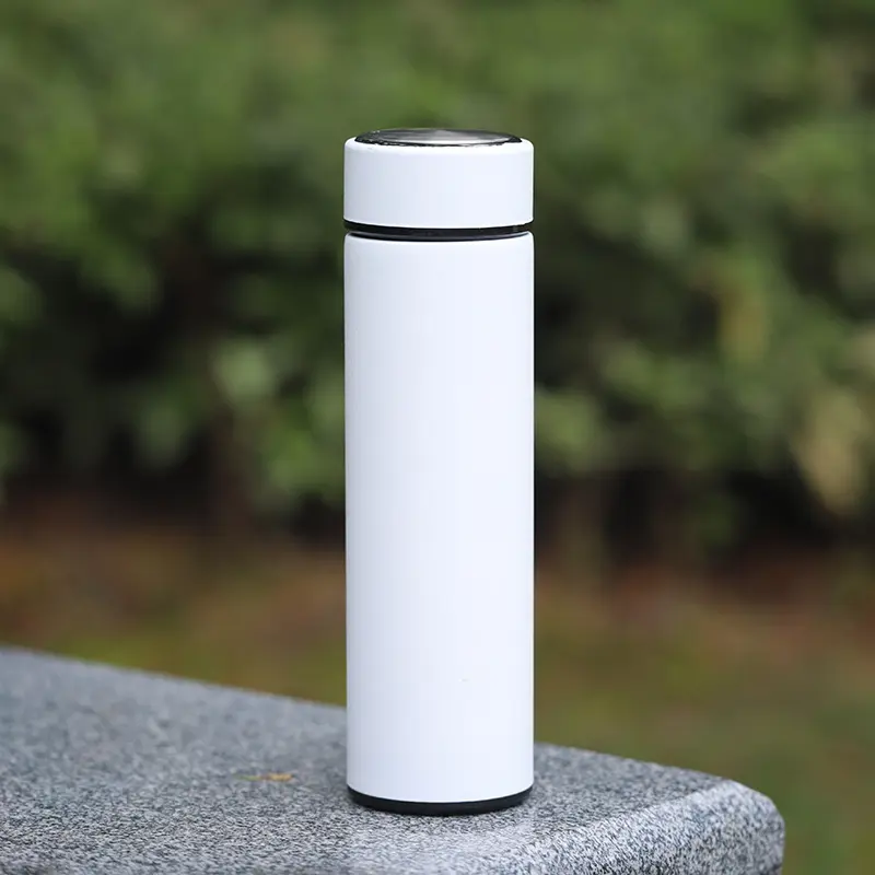 304 Stainless Steel Insulated Cup with Ice Flower Paint Frosted Vacuum Straight Body Cup, Office and Business Gift Water Cup