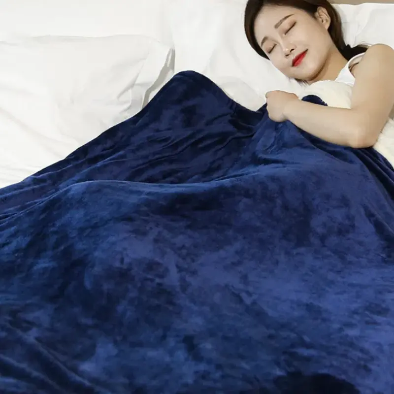 Single Person Heated Blanket-Electric Blanket,Soft Heated Throw Blanket with Levels Hours Auto-Off Over-Heat Protection