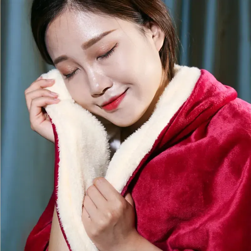 Single Person Heated Blanket-Electric Blanket,Soft Heated Throw Blanket with Levels Hours Auto-Off Over-Heat Protection