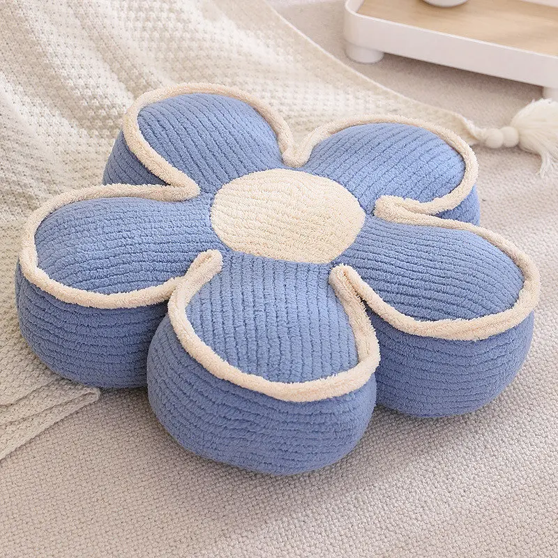Pillow Flower Pillow Floor Cushion Soft Durable Stylish Decorative Throw Pillow for Aesthetic Home Décor Flower Cushion INS