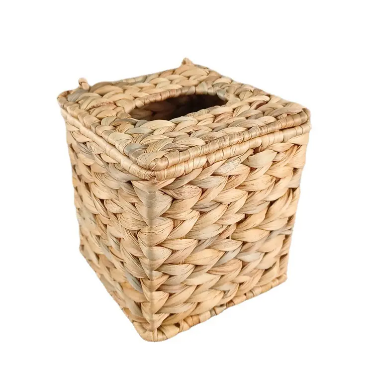 INS Gourd Grass Tissue Box Handmade Storage Box Pastoral StyleTableware Storage Box Living Room Tissue Paper Storage Basket