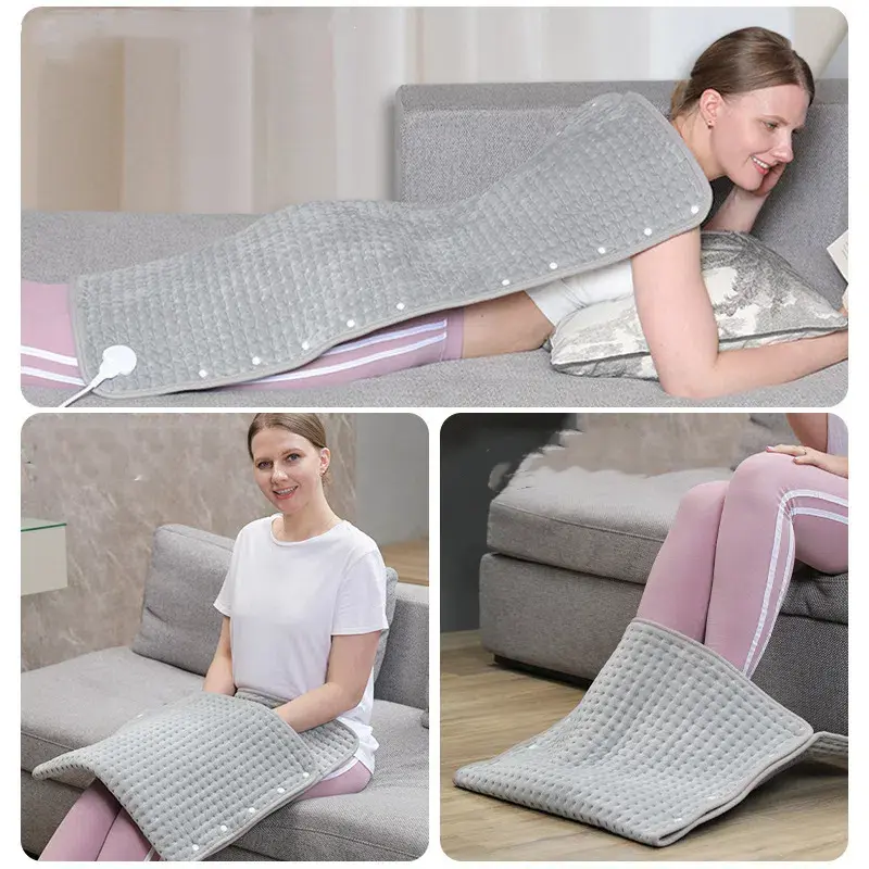 Electric Heating Pad Blanket Thermal Shoulder Abdomen Back Eliminate Fatty Winter Warmer Therapy Foot Warmer Multi Use