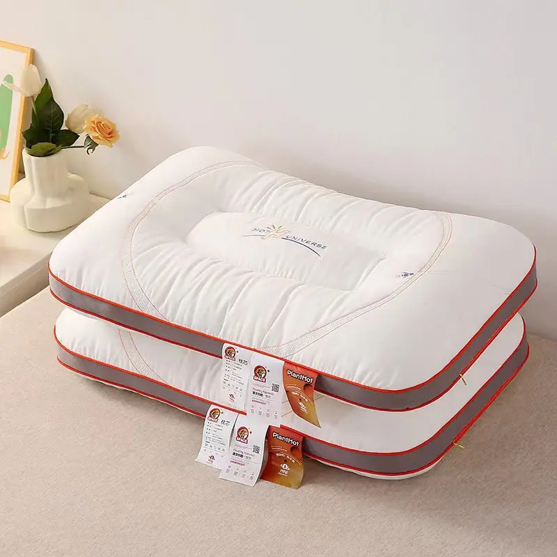 A Pillow with a Protective Neck Pillow Core Suitable for Household Bedrooms Neck Protection Pillow Helps Sleep Pillow Core