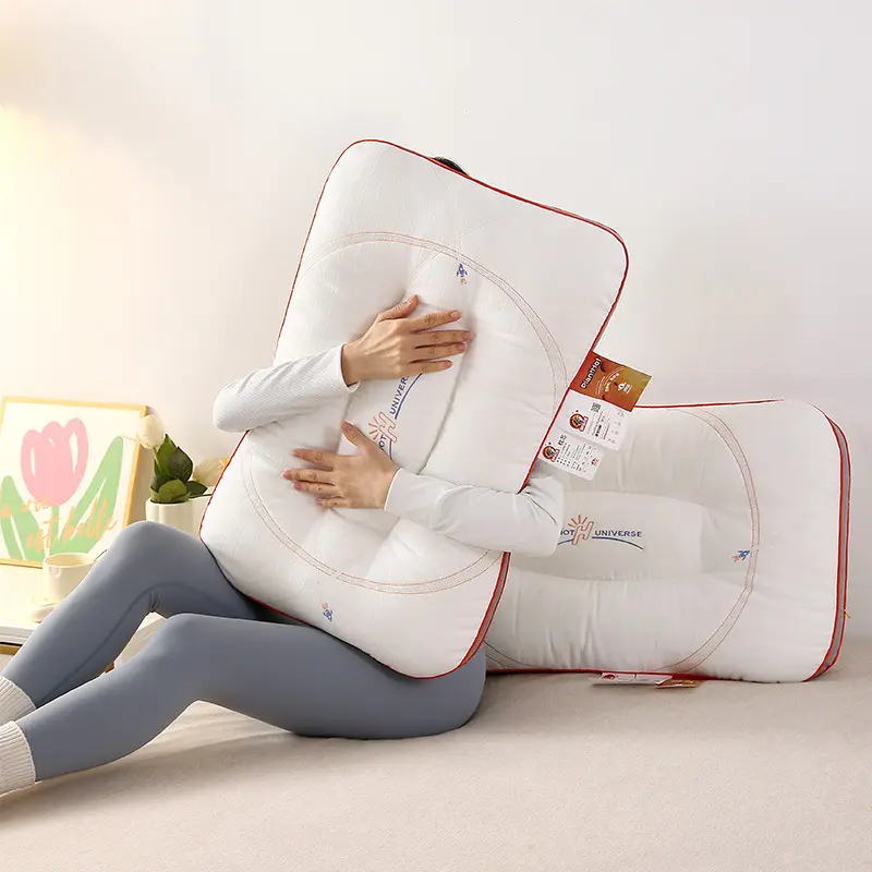 A Pillow with a Protective Neck Pillow Core Suitable for Household Bedrooms Neck Protection Pillow Helps Sleep Pillow Core